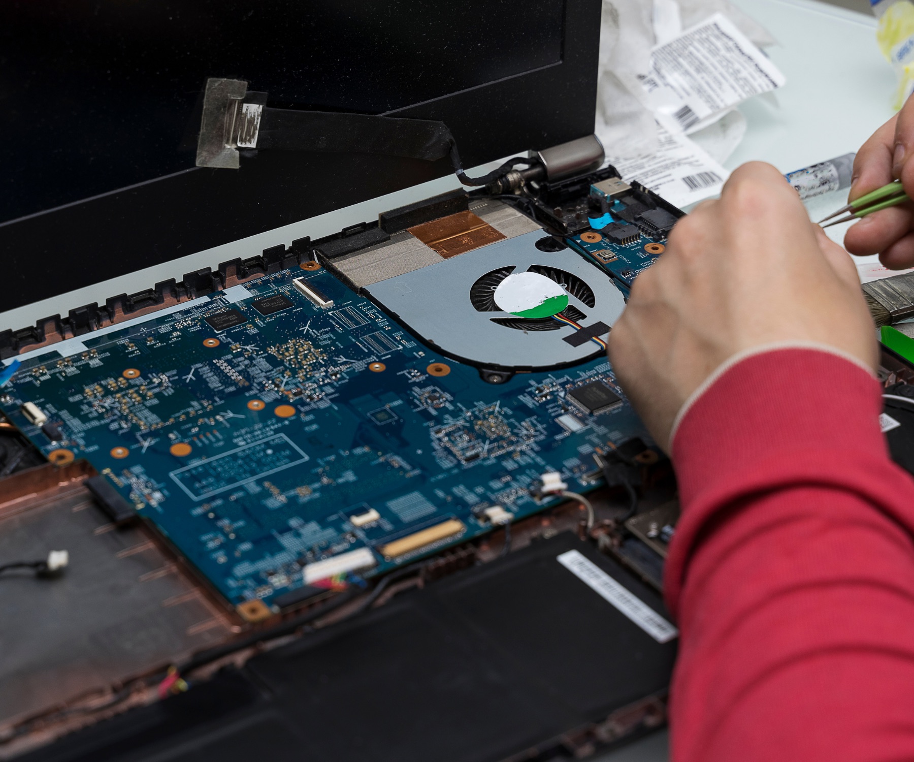 Professional laptop diagnostics and repair