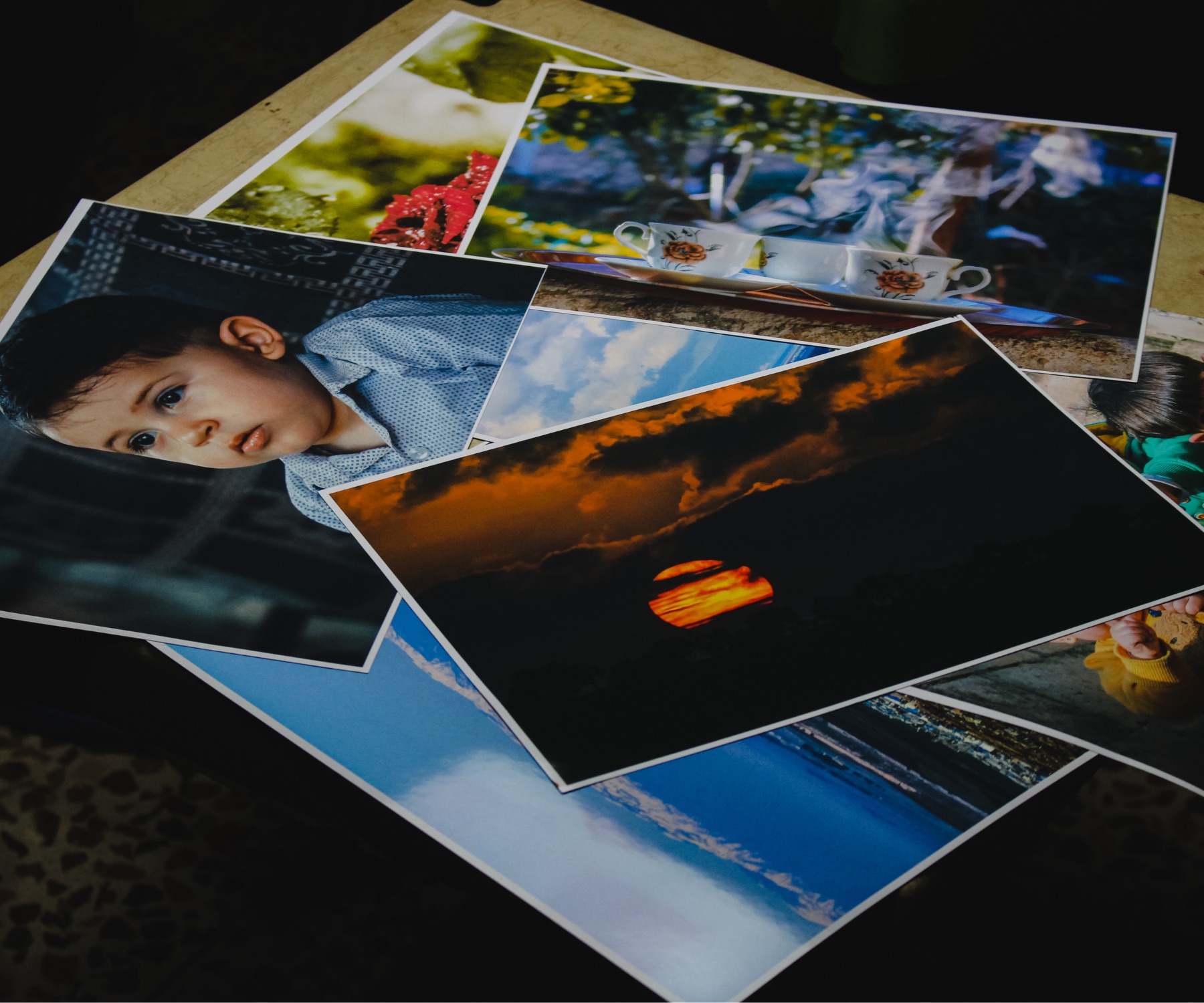 Professional full-color photo printing